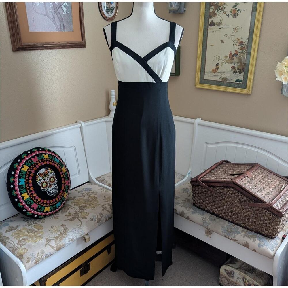 2000s Liz Claiborne Night Evening/Cocktail Maxi Dress